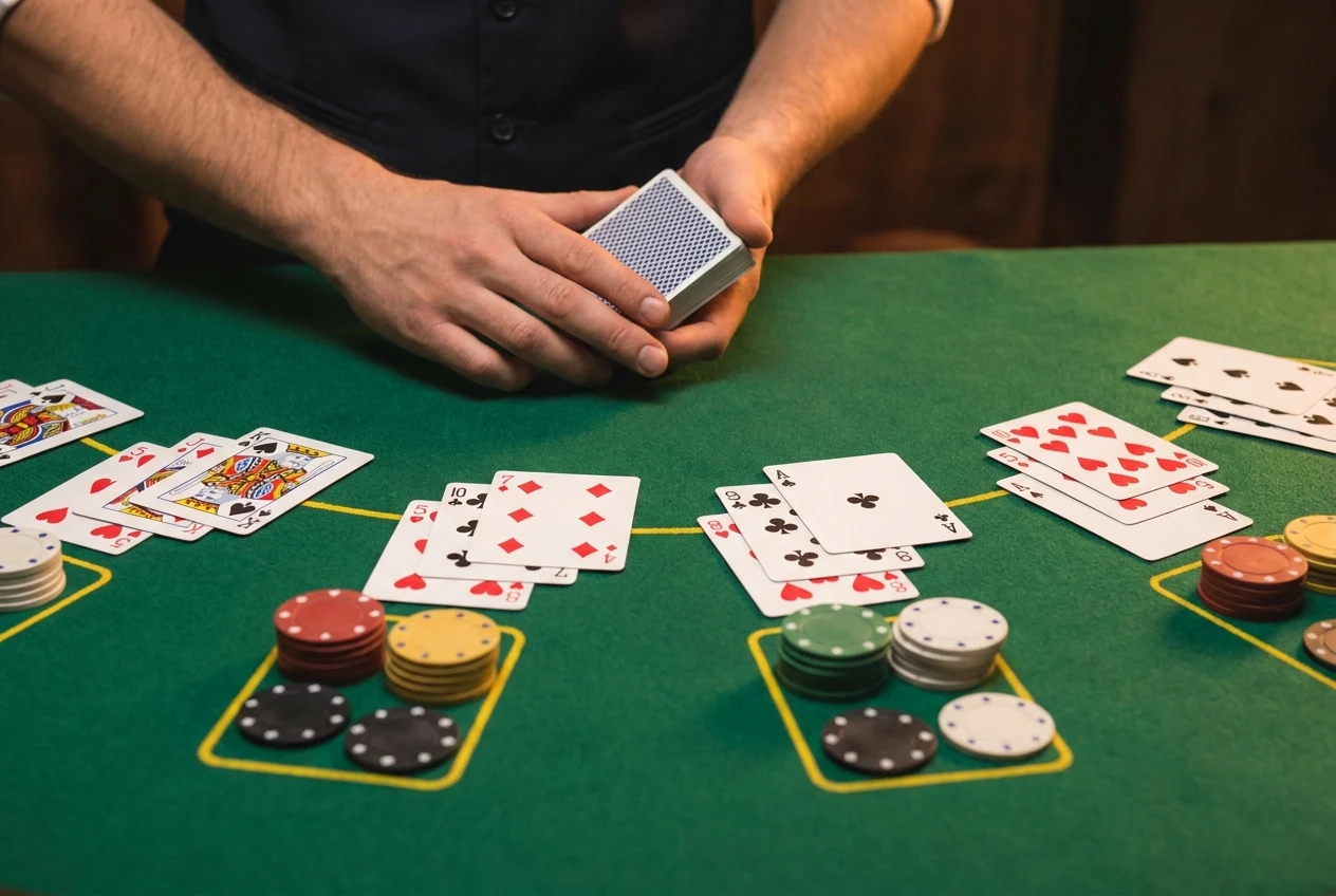 Blackjack Single Deck sur GoldenMina